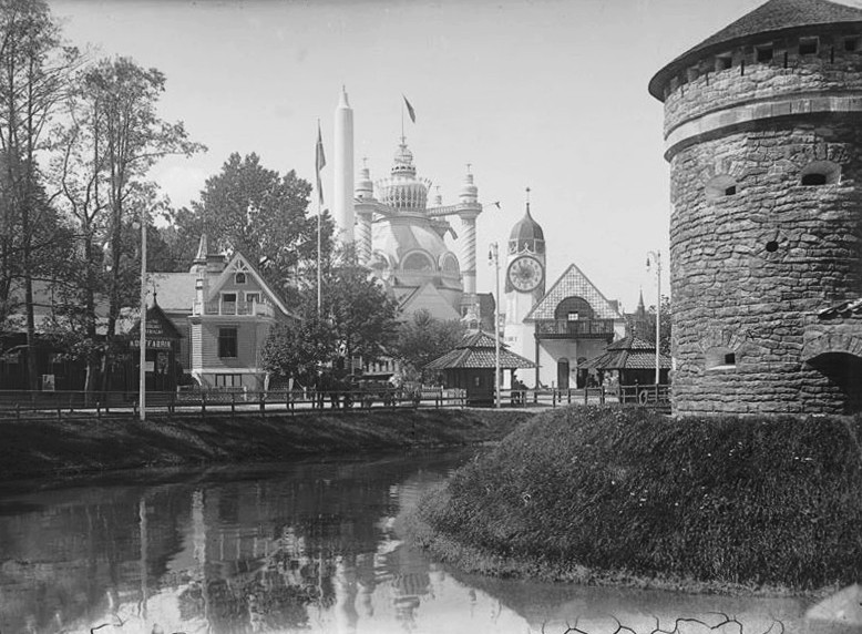Villa Godthem in earlier days